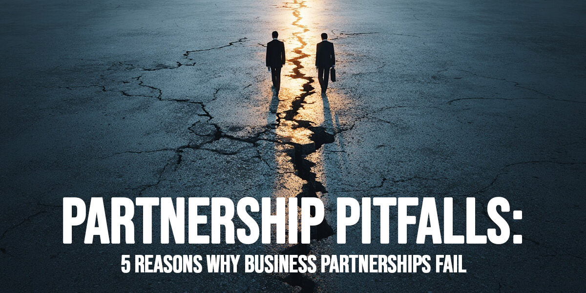 BUSINESS-Partnership Pitfalls_ 5 Reasons Why Business Partnerships Fail